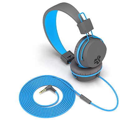 JBuddies Studio On-Ear Folding Headphones in Blue