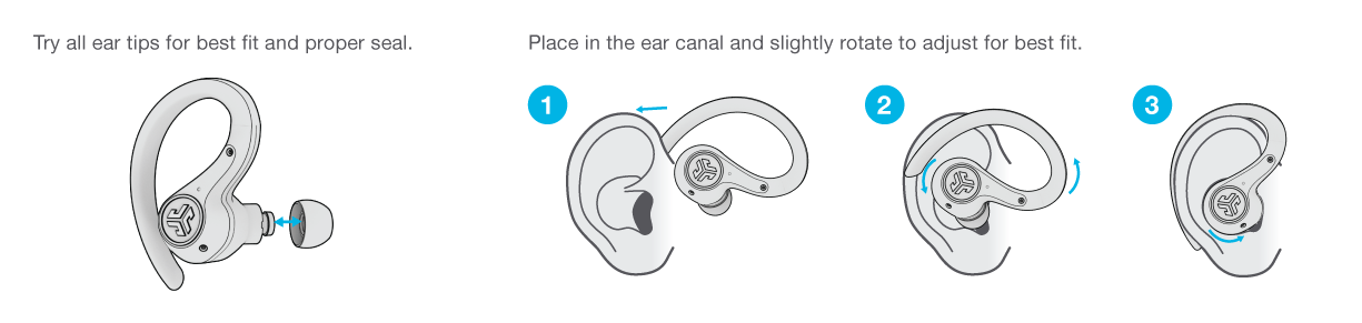 How to fit your Epic Air Sport ANC