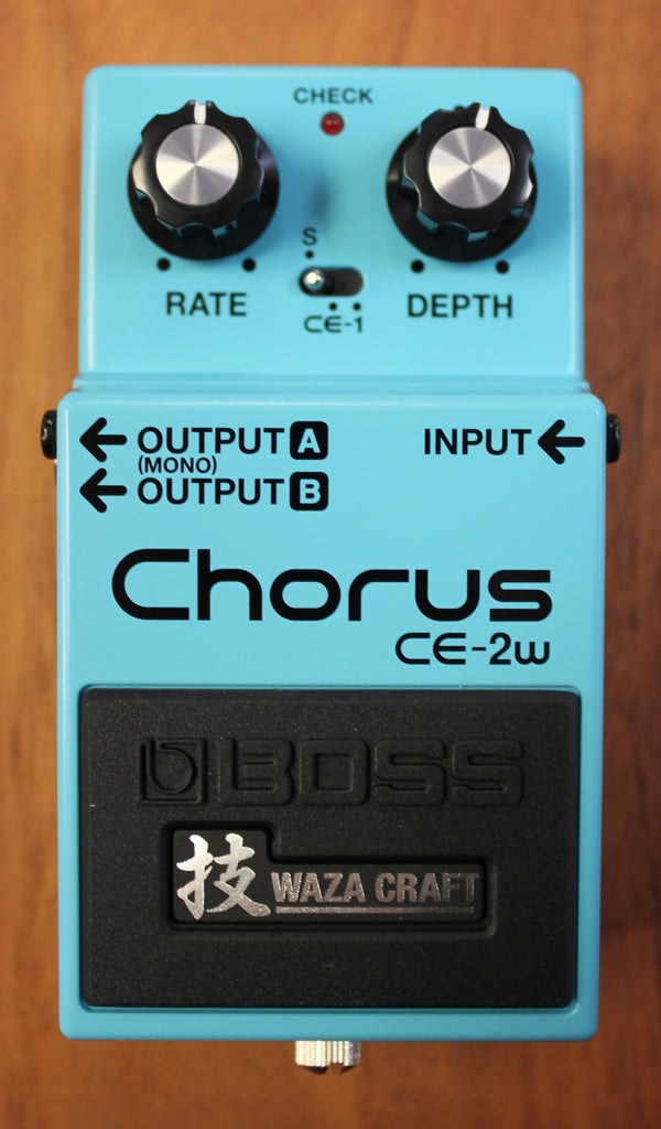 Boss CE-2W Chorus Waza Craft Effects – Guitar Music
