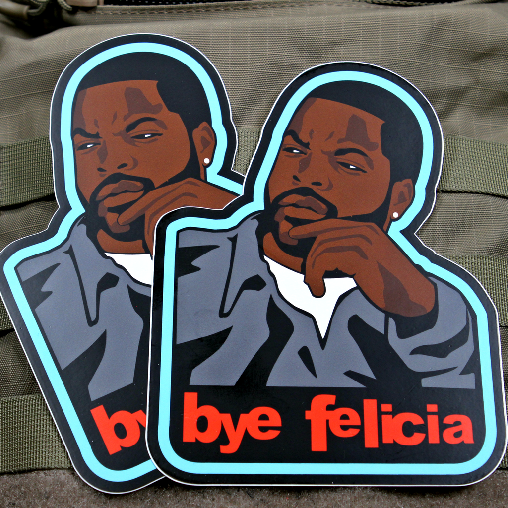 Bye Felicia Sticker Violent Little Machine Shop