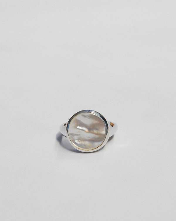 Lacuna Ring in Dalmatian Jasper – Tiro Tiro