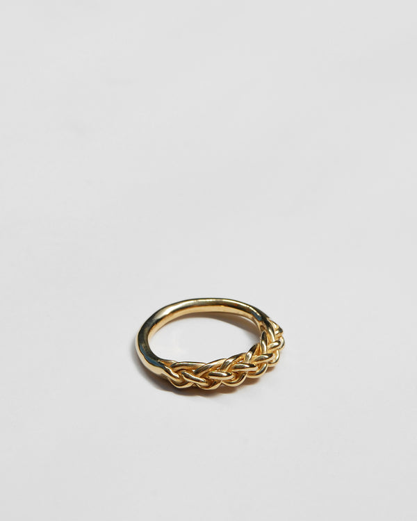 Knot gold ring | 3D CAD Model Library | GrabCAD