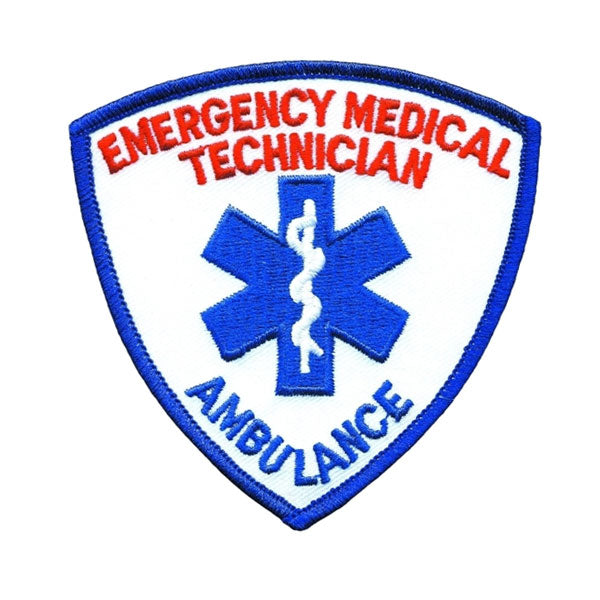 SUBDUED NEW JERSEY (NJ) EMERGENCY MEDICAL TECHNICIAN (EMT) PATCH WINDOW  DECAL