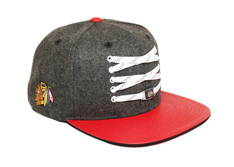 chicago blackhawks lace hat