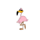 Flamingo pink sunglasses