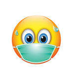 Emoji doctor mask quarantine