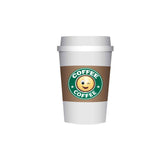 Coffee cup with emoji
