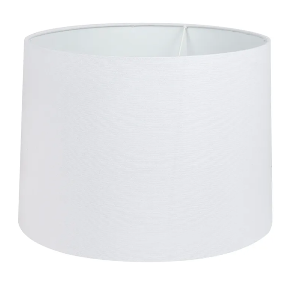 white tall lamp shade