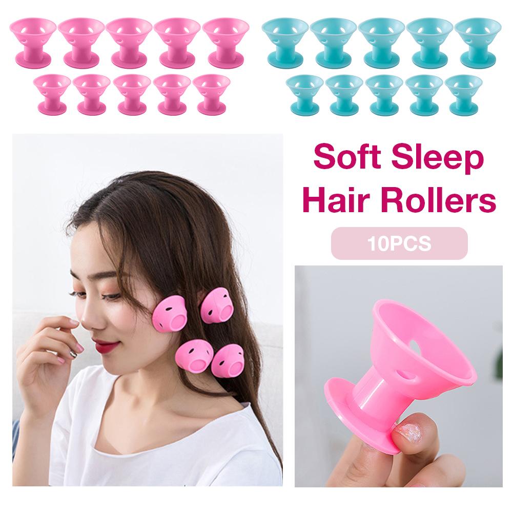 rubber hair curlers