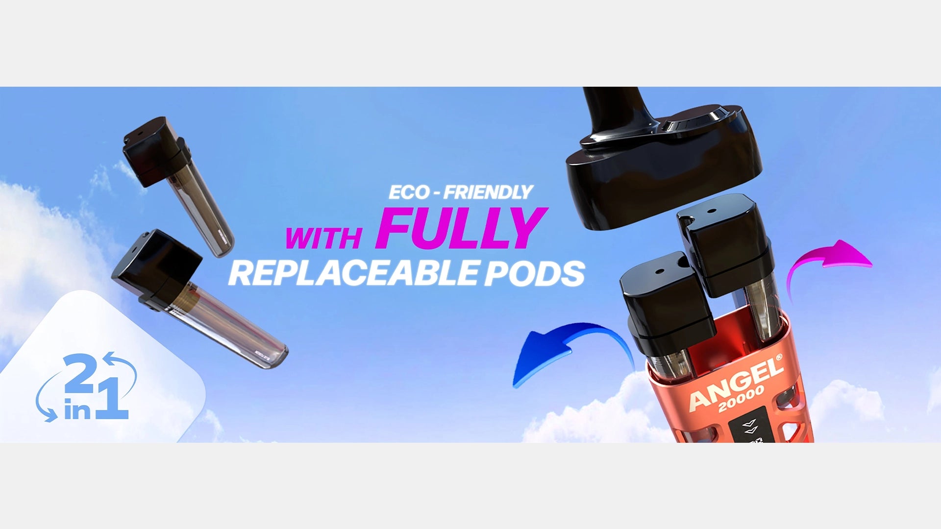 Vapes Bars Angel 20000