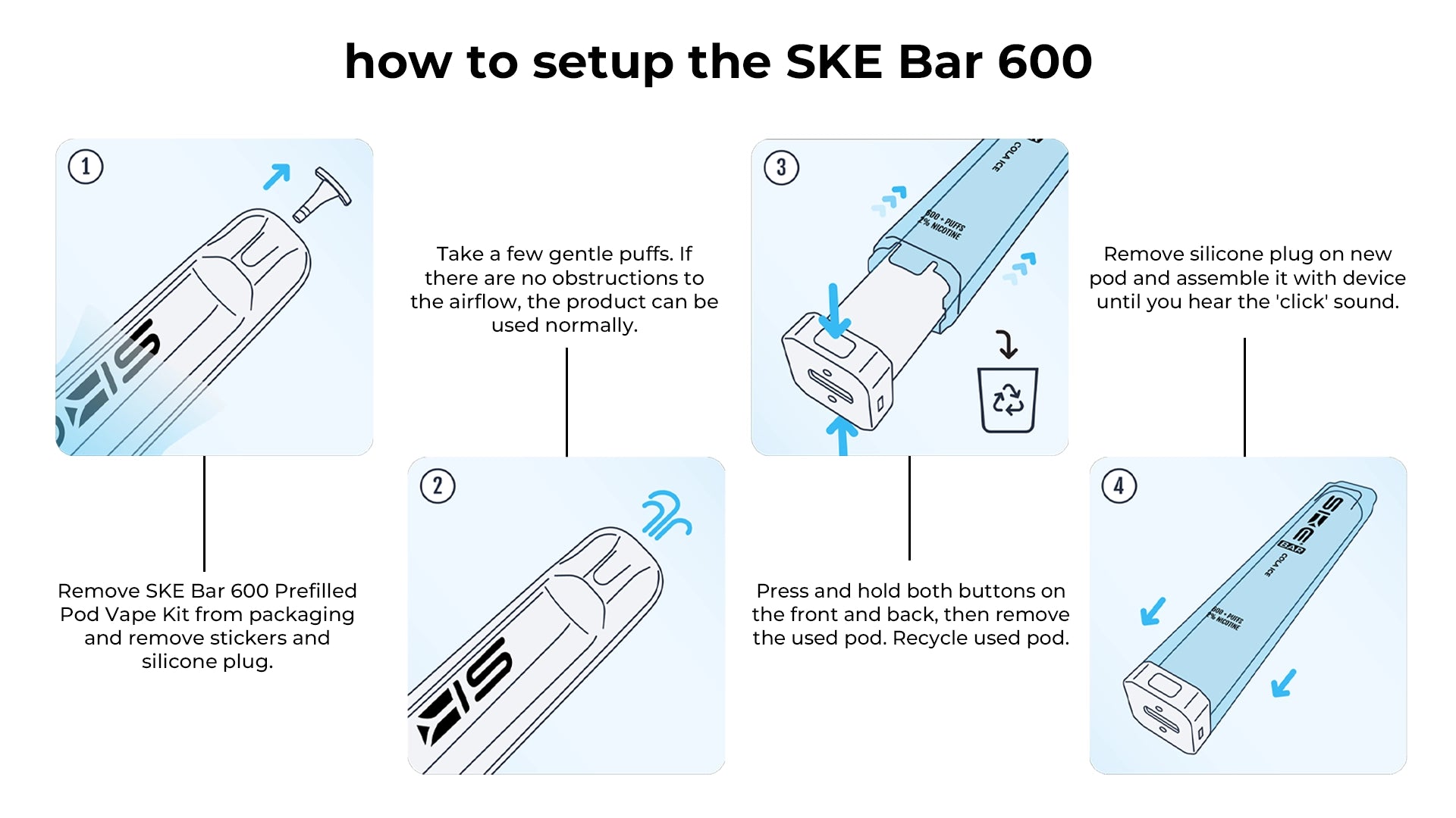 SKE Bar 0 Nicotine