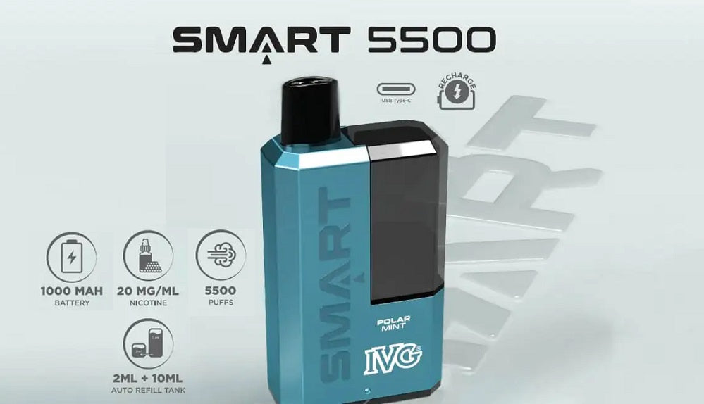 IVG Smart 5500 Puffs Disposable Vape Kit