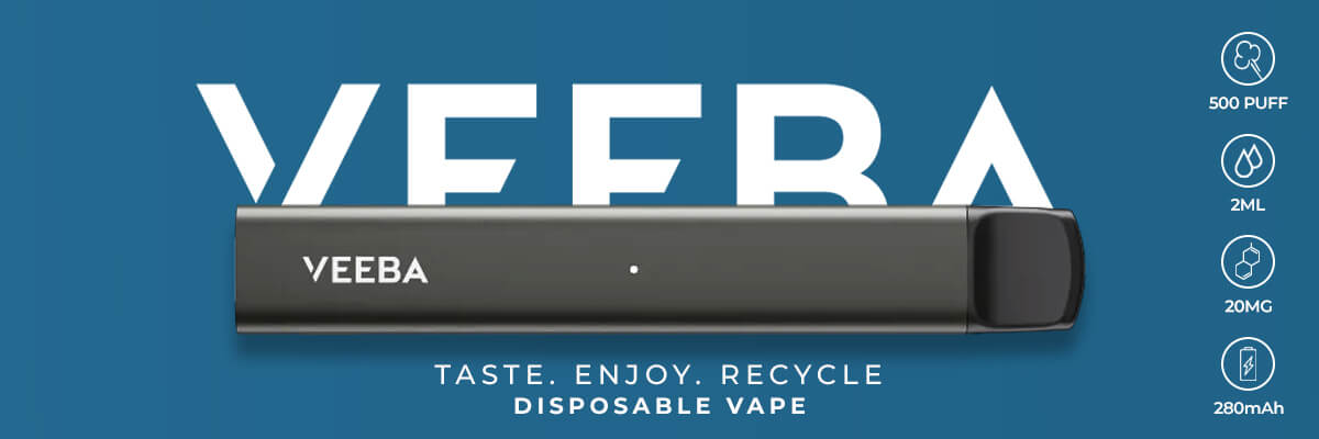 Veeba Disposable Vape Features - Best Disposable Vape Eco-Friendly