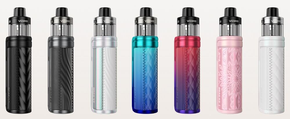 VooPoo Drag S2 Vape Kit Colours