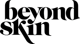 The Beyond Skin logo - the company's name in black font.