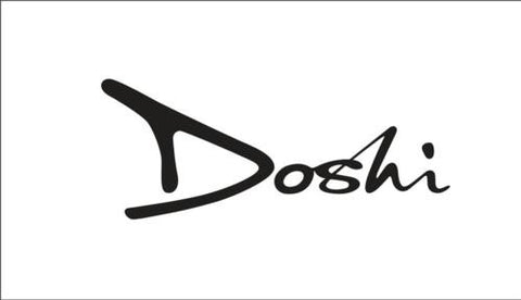 The company's logo - "Doshi" in black cursive-style font.