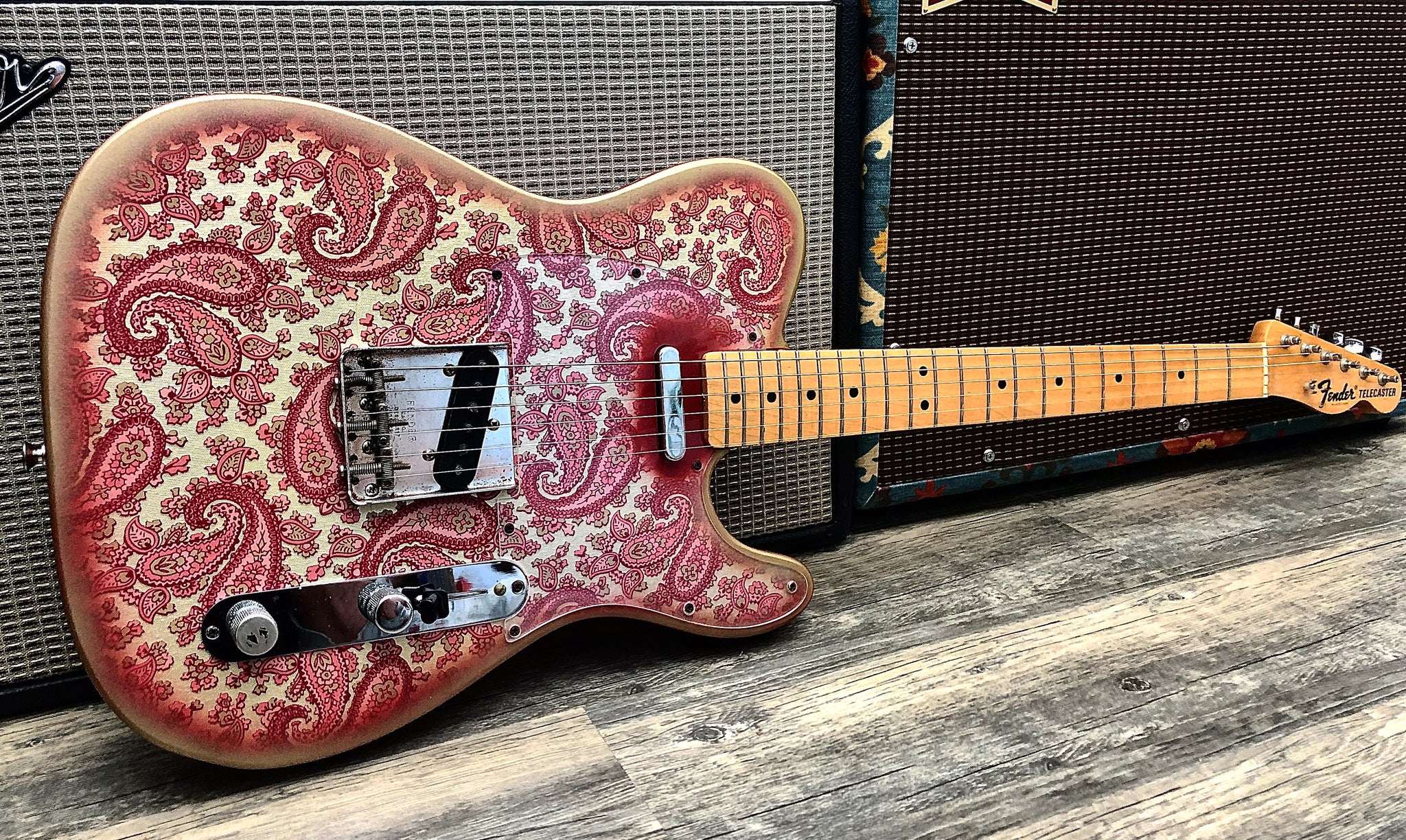 crook paisley telecaster for sale