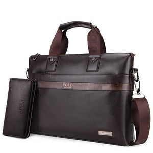 branded leather laptop bags