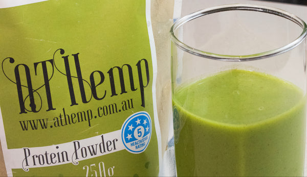 Hemp green smoothie recipe