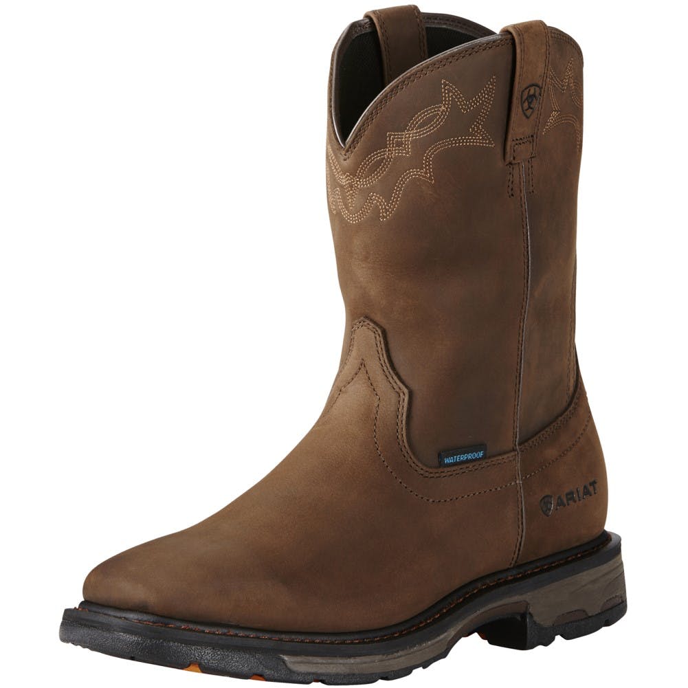 men's wild boar insulated pull on boots