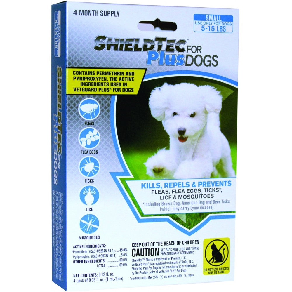 Promika Shieldtec Plus For Dogs 5 15 Lbs 4 Month Supply D B Supply