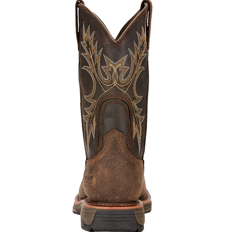 ariat men's square toe work boots