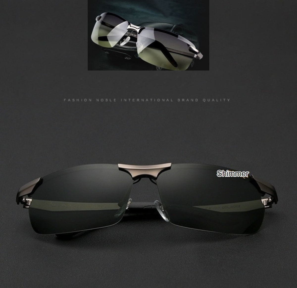 FVANOR Elegant Polarized Sunglass set with complete accessories plus F ...