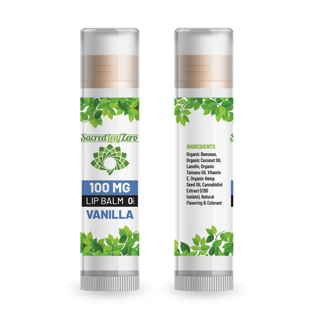 Cbd Lip Balm Sacred Leaf 