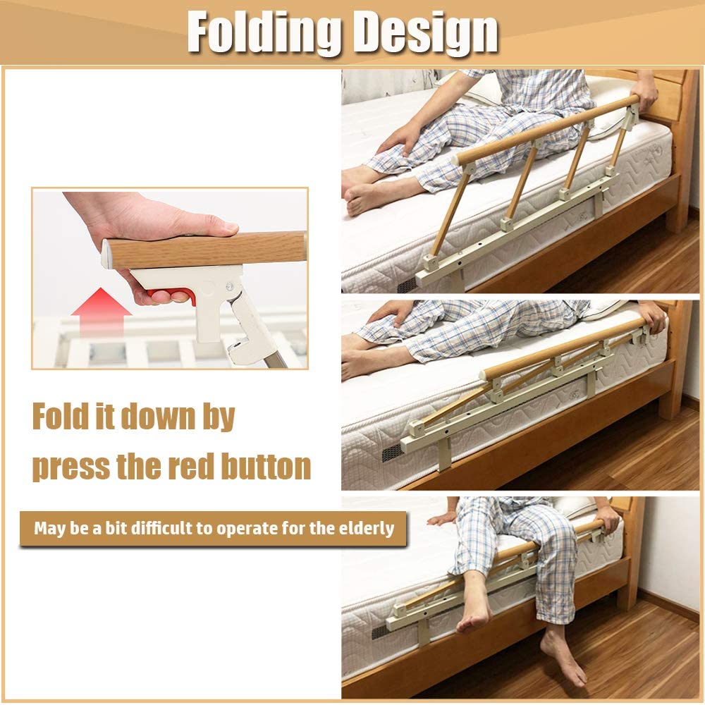 hospital bed rails for elderly