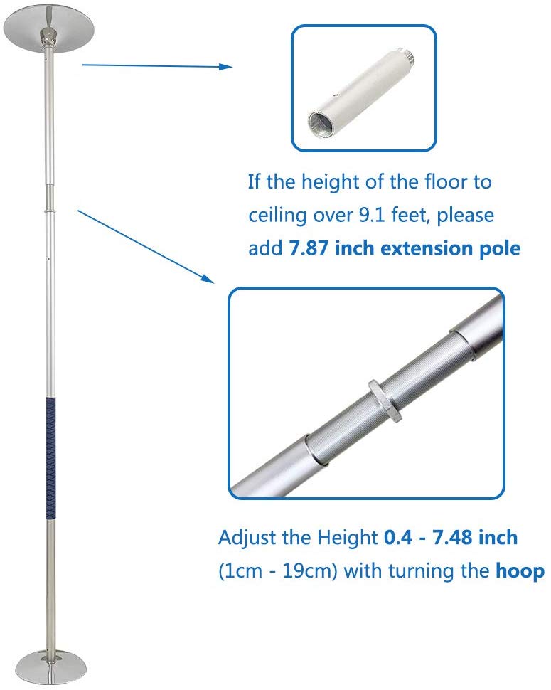 Transfer Pole Security Grab Bar Floor To Ceiling Pole Handicap Bed