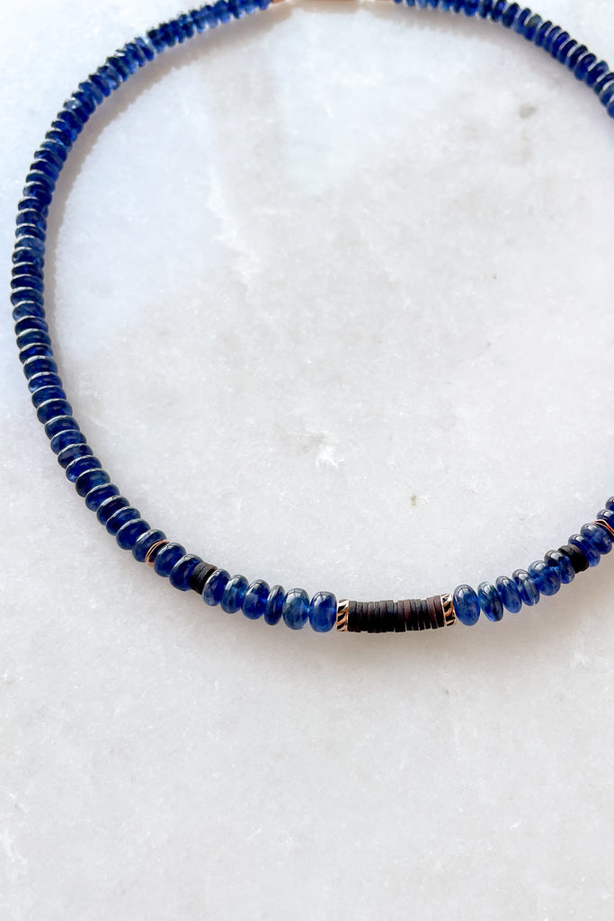 Kyanite & Coco Shell Puka | SUNROOM