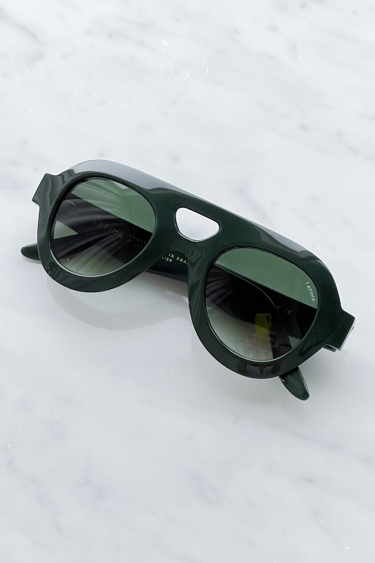 Milly Sunglasses, Tropical Green