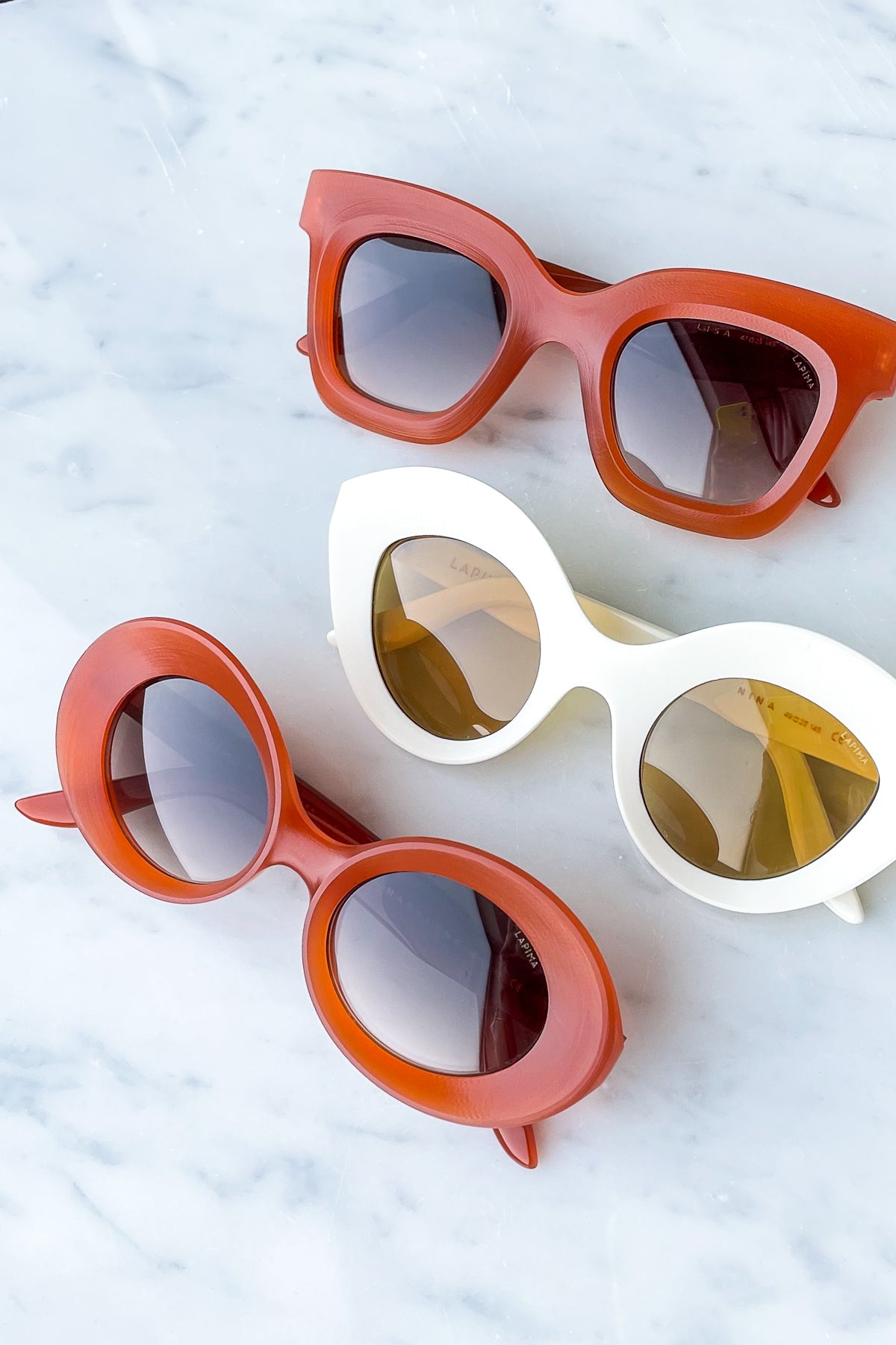 Madalena Sunglasses, Shell Gradient