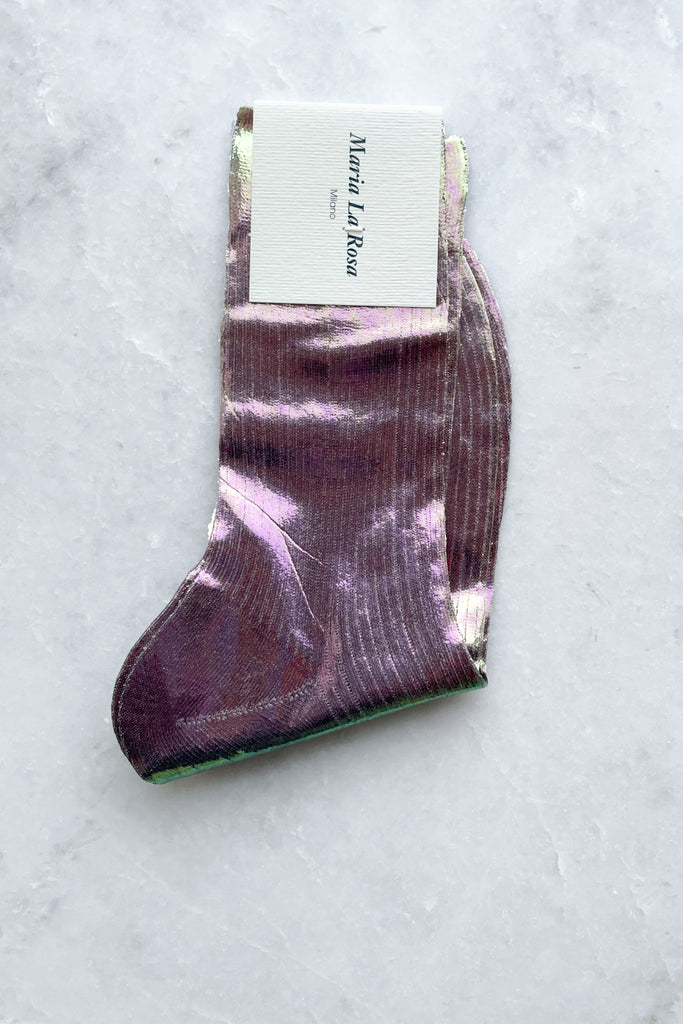 Ferro Ribbed Laminated Socks