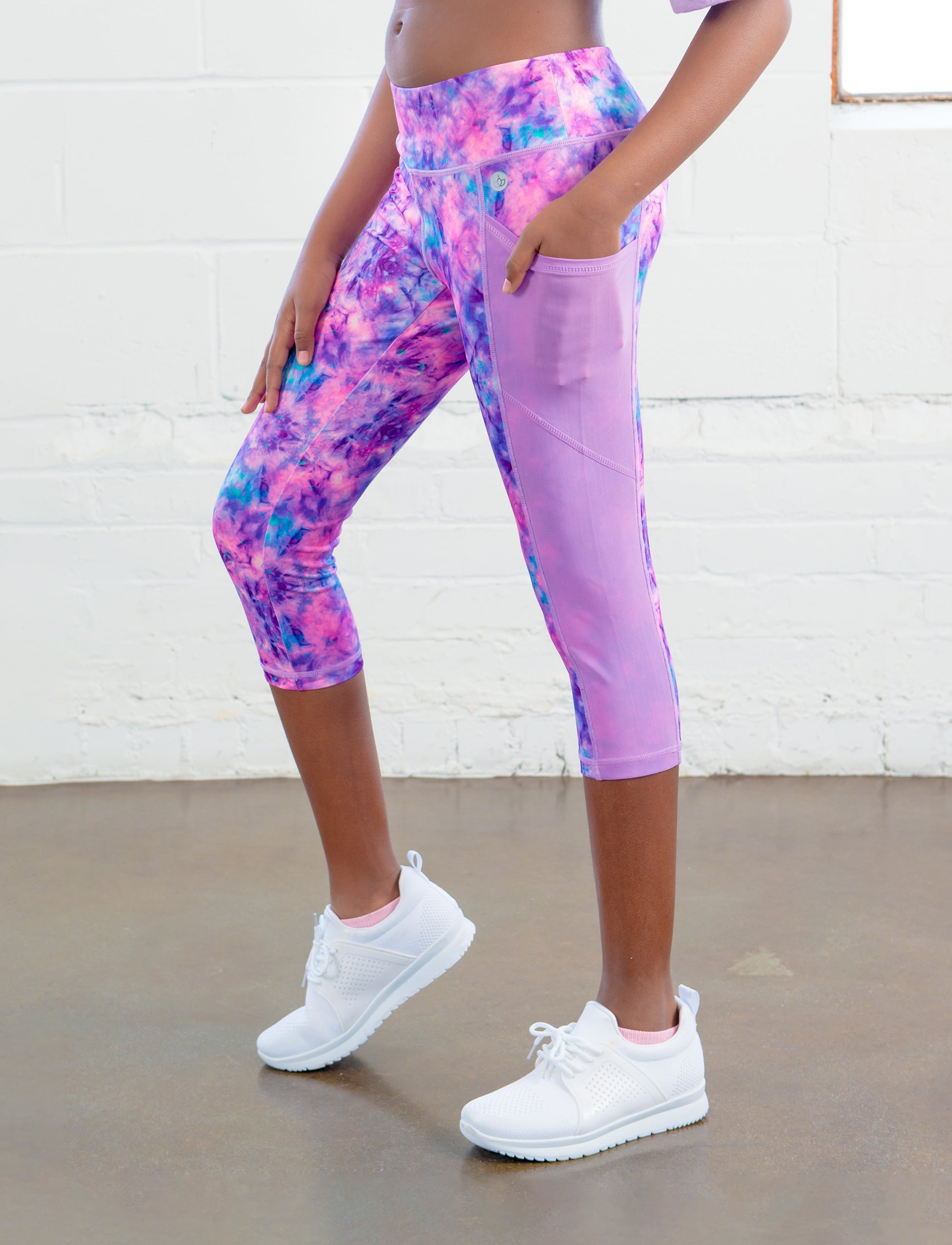  C9 Champion girls Premium Capri Leggings, Passion Purple  Heather, X-Small US: Clothing, Shoes & Jewelry