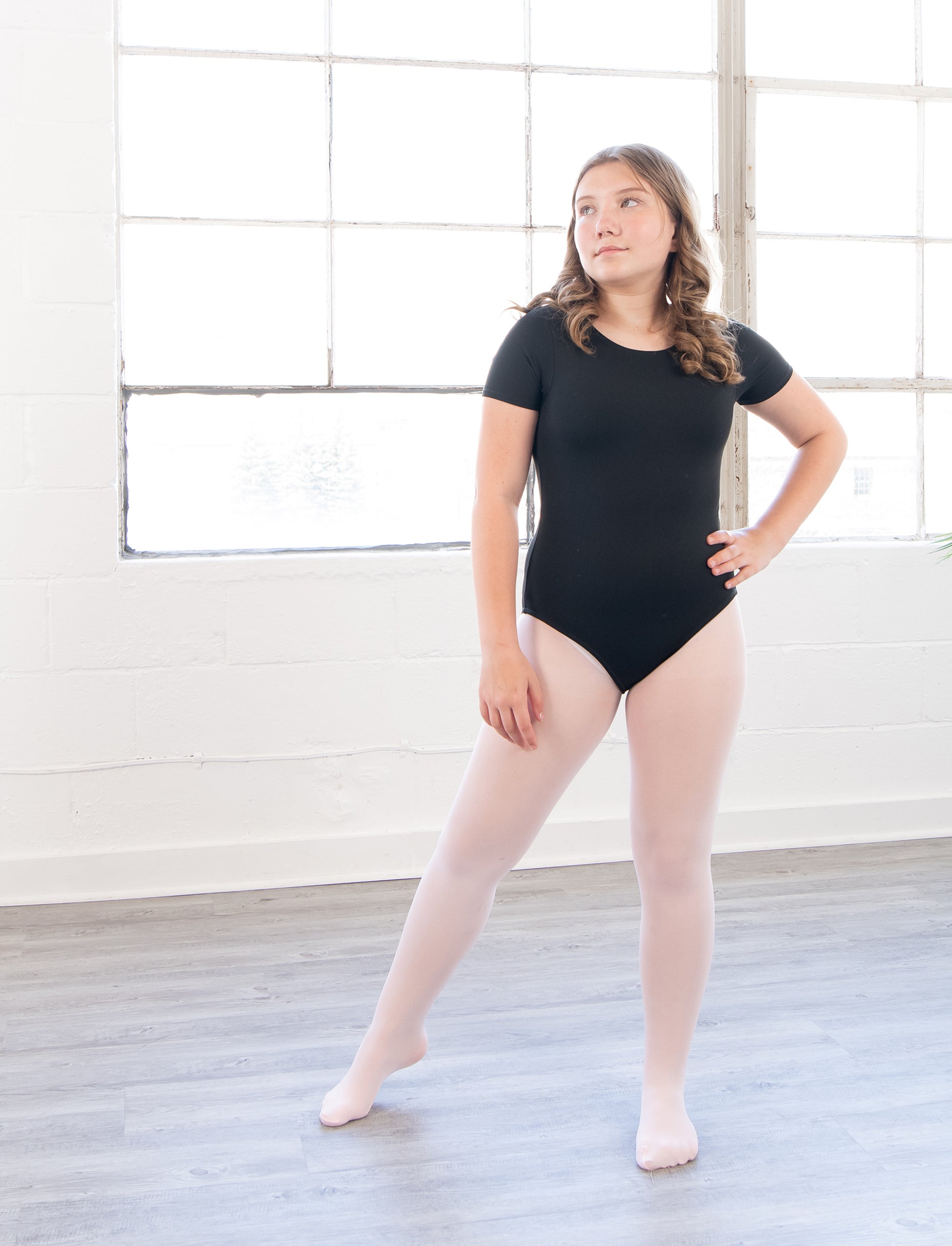 T-leotard for ballet, dance and yoga