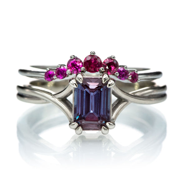 Alexandrite & Diamond Ring - from Sproules Jewellers UK