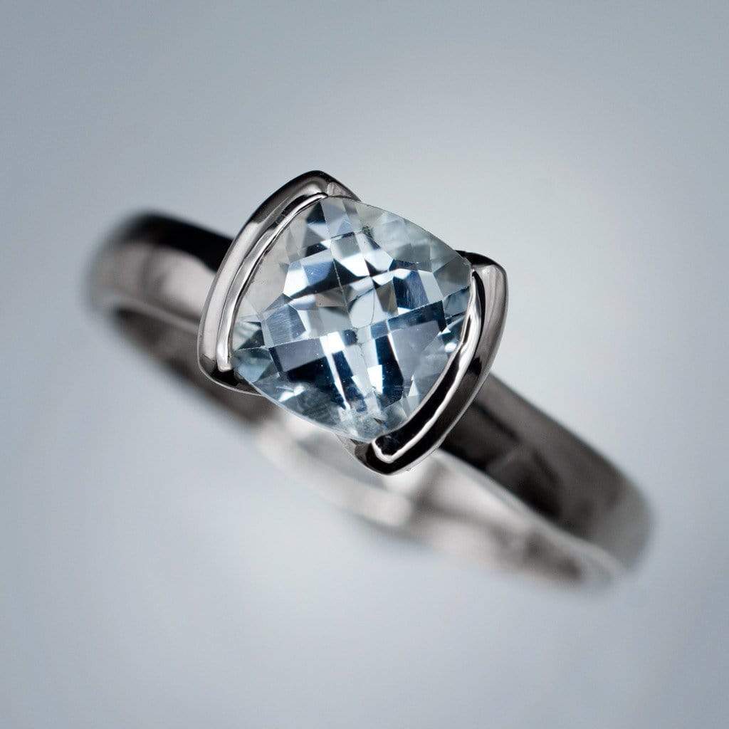 Aquamarine engagement ring hardness