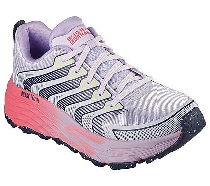 Se Skechers - Womens Max Cushioning Elite Trail m/Goodyear sål, 76-0957 - Lilla - 40 hos Schou Bertelsen SKO