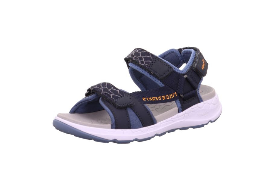 Se Superfit - Criss Cross sandal - 48-0225 - Blå - 31 hos Schou Bertelsen SKO