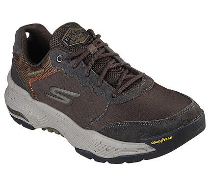 Se Skechers - Mens Go Walk Arch Fit - Water Repellent, 76-0962 - Mørkegrøn - 47 hos Schou Bertelsen SKO