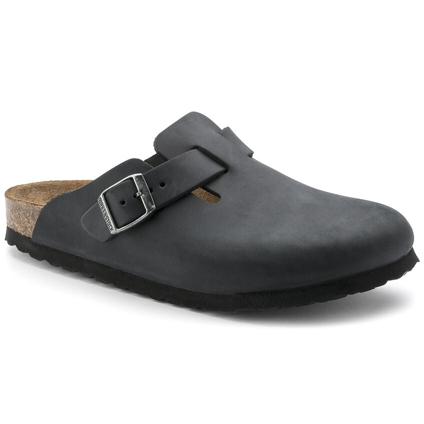 Se Birkenstock - Boston, 64-0055 - Sort - 36 hos Schou Bertelsen SKO