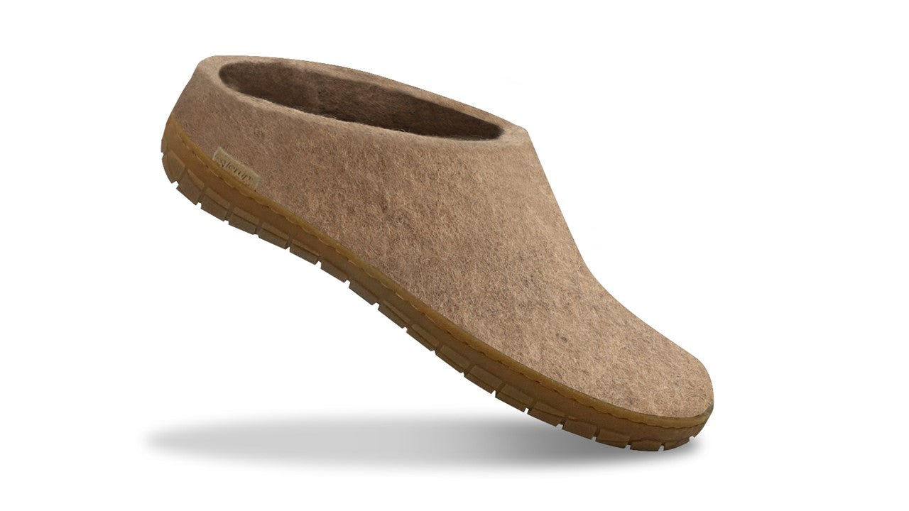 Se Glerups - Slip-on m. gummisål, 64-0235 - Sand - 41 hos Schou Bertelsen SKO