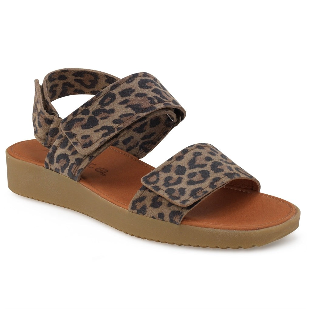 Se Nature Footwear - Karen sandal, 42-0712 - Leopard - 39 hos Schou Bertelsen SKO