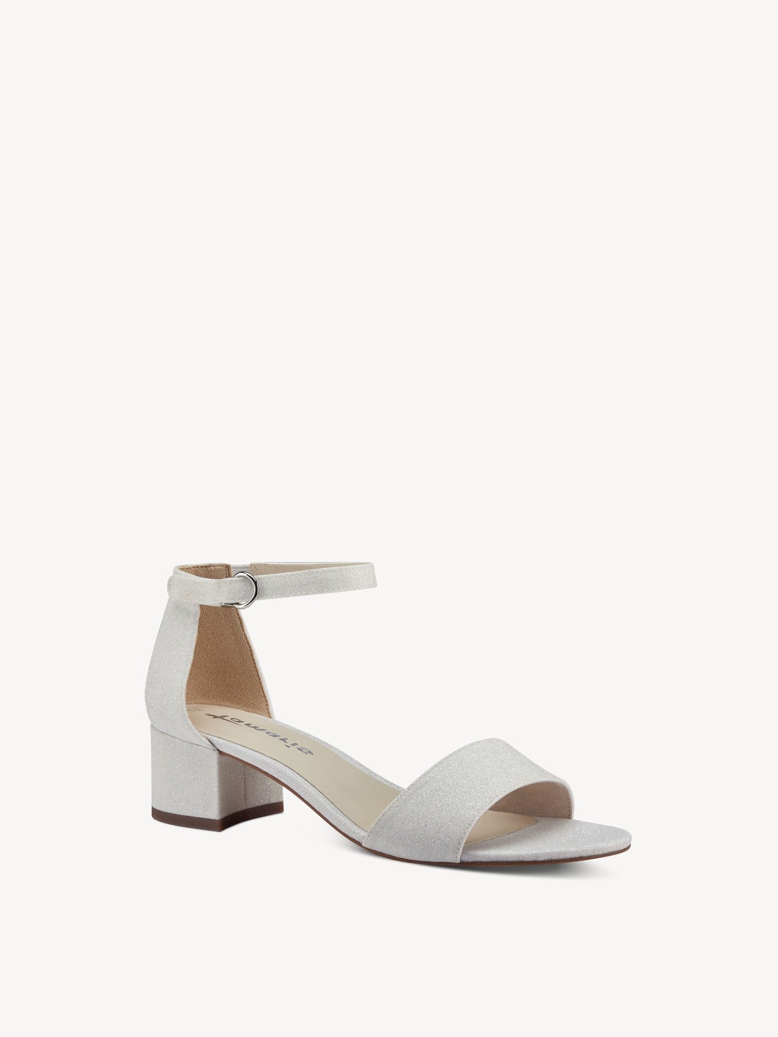 Se Tamaris - Sandal, 42-0696 - White glam - 36 hos Schou Bertelsen SKO