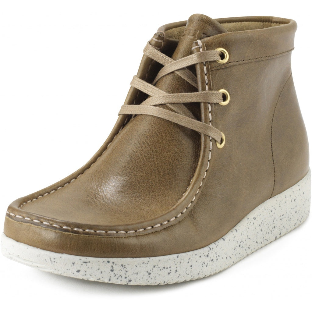 Se Nature Footwear, Emma Leather - Olive - 37 hos Schou Bertelsen SKO