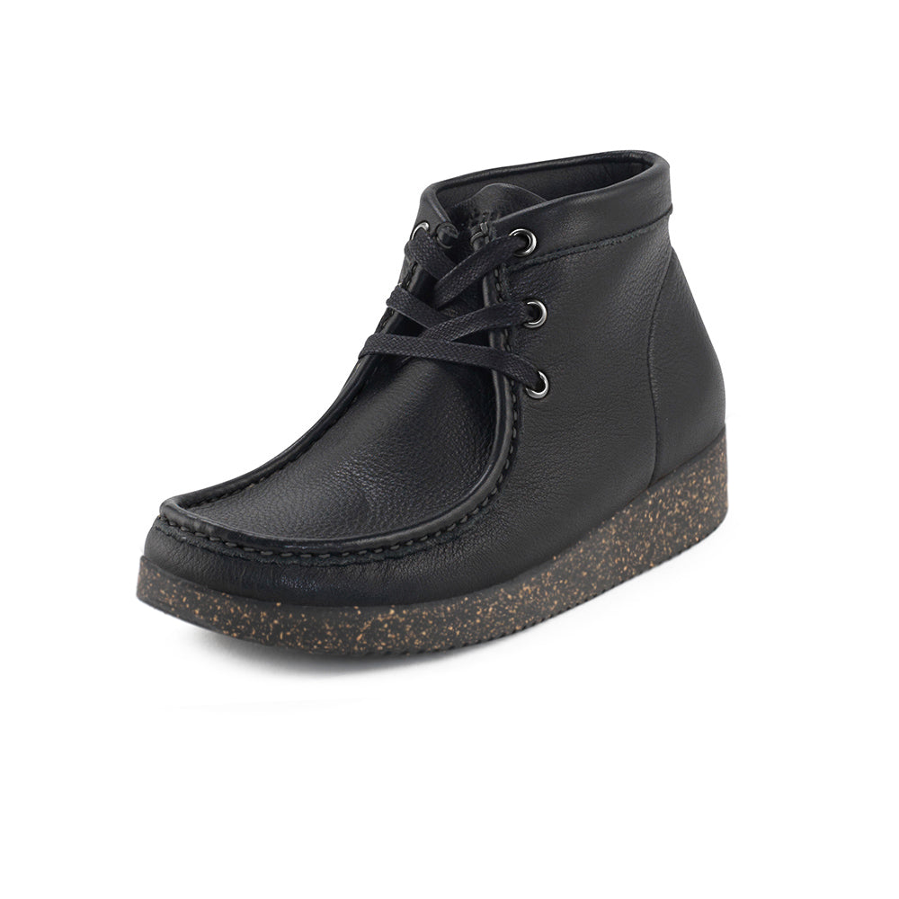 Se Nature Footwear, Emma - Sort Elk Leather - 36 hos Schou Bertelsen SKO