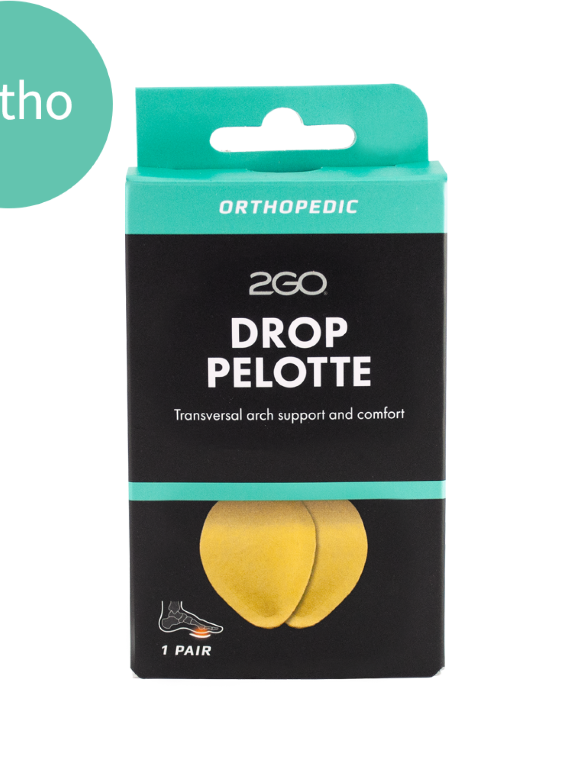 Billede af 2GO - Drop Pelotte, 26255-xxxx - 35/37