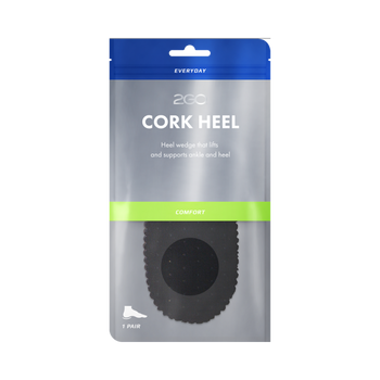 Billede af 2GO - Cork Heel 10 mm - Herre - Hvid