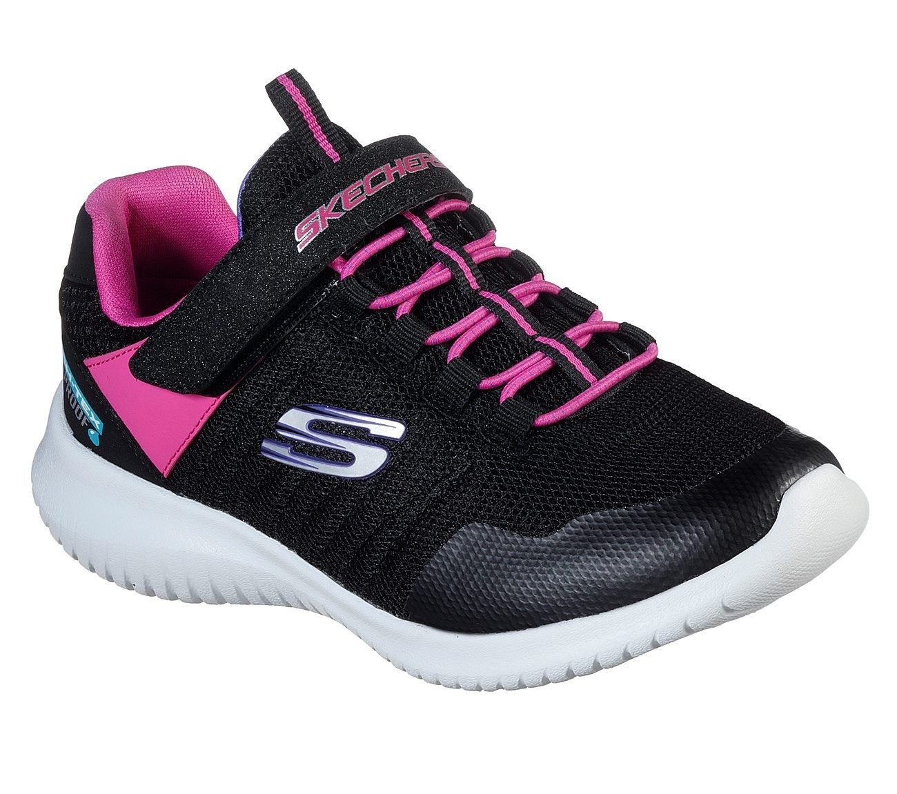 Billede af Skechers, Ultra Flex Waterproof, 76-0611 - Sort/Pink - 30